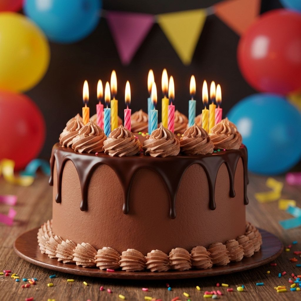 Chocolate Birthday Cake